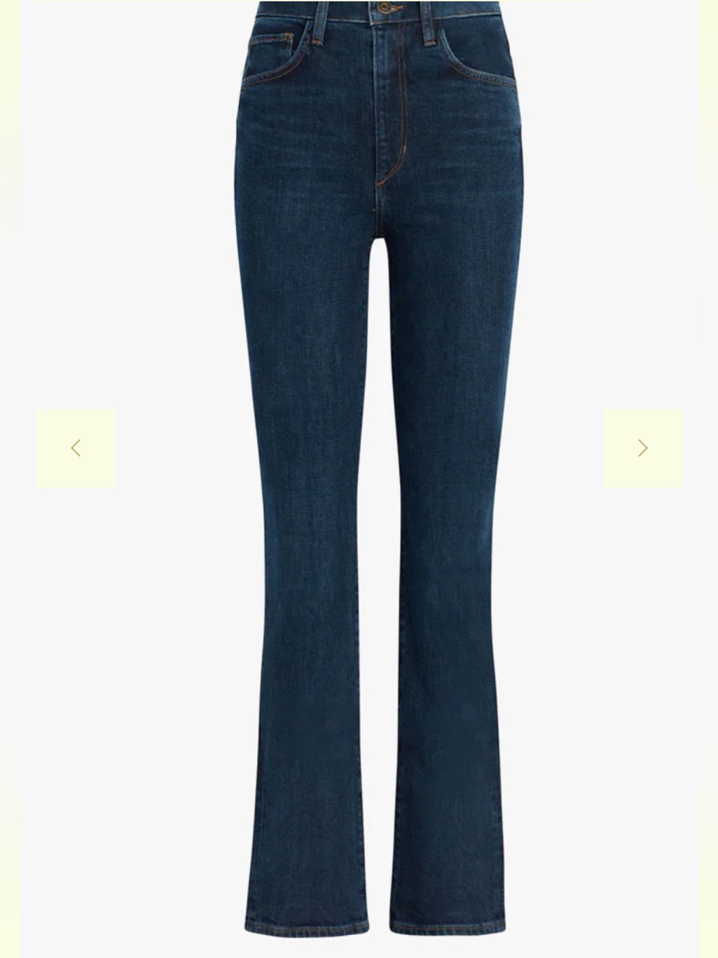 Nwt Favorite Daughter The Valentina Jeans In Woolside